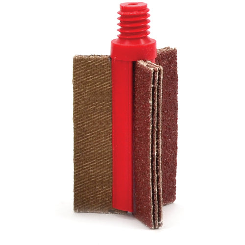 ‎Shur-kut 3/4″ to 1″ × 5/16″-18 Aluminum Oxide Bore Polisher, 80 Grit - Exact Tooling