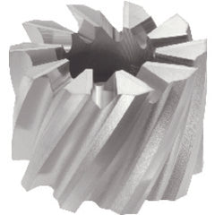 2-1/4 x 1-1/2 x 1 - Cobalt - Shell Mill - 10T - TiCN Coated - Exact Tooling