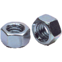 #12-24 - Zinc / Bright - Machine Screw Nut - Exact Tooling