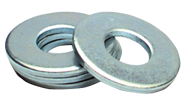 5/8 Bolt Size - Zinc Plated Carbon Steel - Flat Washer - Exact Tooling