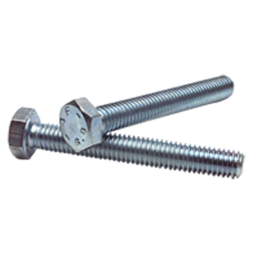 M10-1.50 × 16 mm - Zinc Plated Heat Treated Alloy Steel - Cap Screws - Hex - Exact Tooling