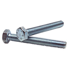 M8-1.25 × 30 mm - Zinc Plated Heat Treated Alloy Steel - Cap Screws - Hex - Exact Tooling