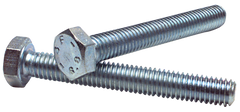 M8-1.25 x 70 - Zinc Plated Heat Treated Alloy Steel - Cap Screws - Hex - Exact Tooling