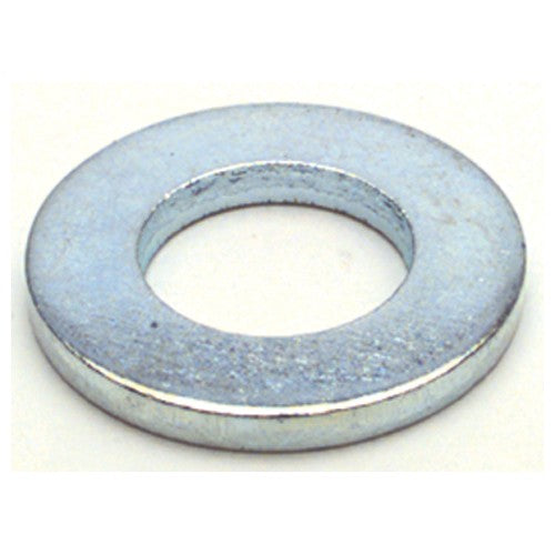 M10 Bolt Size - Zinc Plated Carbon Steel - Flat Washer - Exact Tooling