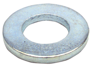 M24 Bolt Size - Zinc Plated Carbon Steel - Flat Washer - Exact Tooling