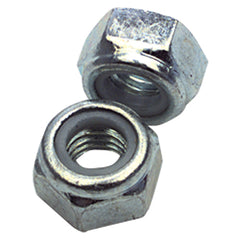 M6-1.00 - Zinc / Bright - Nylon Insert Stop Nut - Exact Tooling