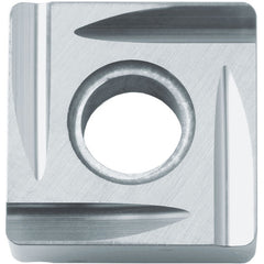 SNGG 322 B TN60, 1/32″ Corner Radius, 1/8″ Thick, 3/8″ Inscribed Circle, TiCN/NbC, Square, Turning Indexable Insert - Exact Tooling