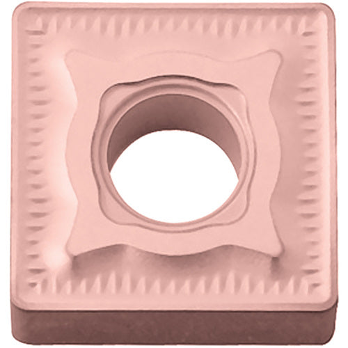 SNMG 433 GC CA310, 3/64″ Corner Radius, 3/16″ Thick, 1/2″ Inscribed Circle, TiCnulll2O3/Ti, Square, Turning Indexable Insert - Exact Tooling