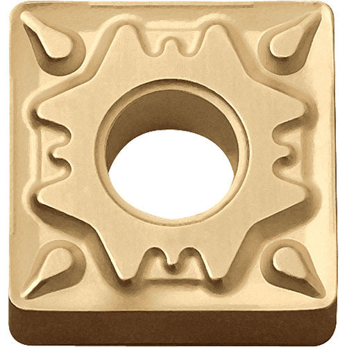 SNMG 432 HQ CA5525, 1/32″ Corner Radius, 3/16″ Thick, 1/2″ Inscribed Circle, TiCnulll2O3/TiN, Square, Turning Indexable Insert - Exact Tooling