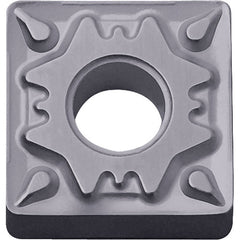 SNMG 433 HQ PV7025, 3/64″ Corner Radius, 3/16″ Thick, 1/2″ Inscribed Circle, TiCN (MEGACOAT), Square, Turning Indexable Insert - Exact Tooling