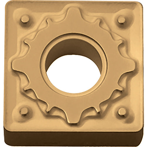 SNMG 432 HS CA5525, 1/32″ Corner Radius, 3/16″ Thick, 1/2″ Inscribed Circle, TiCnulll2O3/TiN, Square, Turning Indexable Insert - Exact Tooling