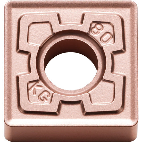 SNMG 432 KG CA320, 1/32″ Corner Radius, 3/16″ Thick, 1/2″ Inscribed Circle, TiCnulll2O3/Ti, Square, Turning Indexable Insert - Exact Tooling