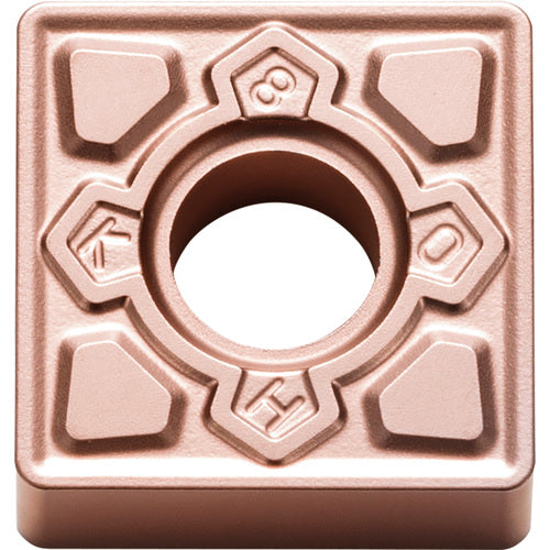 SNMG 434 KH CA310, 1/16″ Corner Radius, 3/16″ Thick, 1/2″ Inscribed Circle, TiCnulll2O3/Ti, Square, Turning Indexable Insert - Exact Tooling