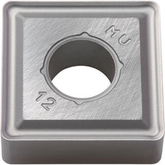 SNMG 643 MU PR005S, 3/64″ Corner Radius, 1/4″ Thick, 3/4″ Inscribed Circle, MEGACOAT HARD, Square, Turning Indexable Insert - Exact Tooling