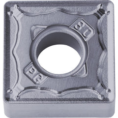 SNMG 433 PG PR1535, 3/64″ Corner Radius, 3/16″ Thick, 1/2″ Inscribed Circle, MEGACOAT NANO, Square, Turning Indexable Insert - Exact Tooling