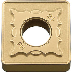 SNMG 644 PH CA5535, 1/16″ Corner Radius, 1/4″ Thick, 3/4″ Inscribed Circle, TiCnulll2O3/TiN, Square, Turning Indexable Insert - Exact Tooling