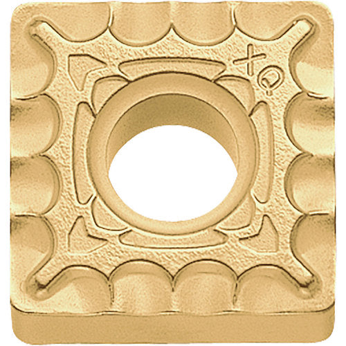 SNMG 432 XQ CA025P, 1/32″ Corner Radius, 3/16″ Thick, 1/2″ Inscribed Circle, TiCl2O3/TiN, 90 Degree Square, Turning Indexable Insert