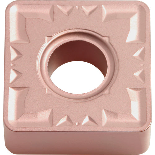 SNMG 433 ZS CA310, 3/64″ Corner Radius, 3/16″ Thick, 1/2″ Inscribed Circle, TiCnulll2O3/Ti, Square, Turning Indexable Insert - Exact Tooling