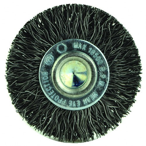 ‎2″ Diameter-1/4″ Shank-0.014″ Wire - Cup Brush - Exact Tooling