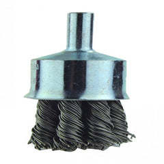 ‎3/4″ Diameter-1/4″ Shank-0.014″ Wire - End Brush - Exact Tooling
