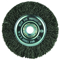 ‎4″X5/8-11 RADIAL BRUSH .014 WIRE - Exact Tooling