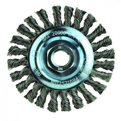‎4″X5/8-11 RADIAL BRUSH .020 WIRE - Exact Tooling