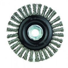 ‎4″X5/8-11 RADIAL BRUSH .020 WIRE - Exact Tooling