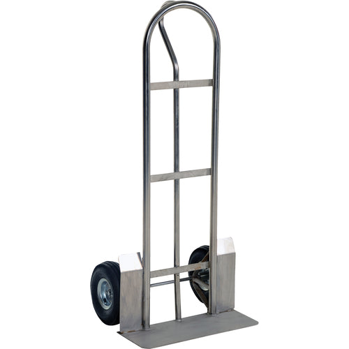 Ss P Handle Truck-600lb Pneumatic Wheels - Exact Tooling