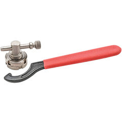 ‎SPK-CLEVIS-L CLEVIS SET M12 Clevis Set- Stainless Steel- 550lbf- Includes Clevis (1)- Locking Rings (2) & Grip Pin (1)- Spanner - Exact Tooling