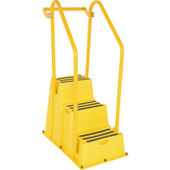 Step Poly Nest 3Step Yl W/Hand&Back Rail&Port - Exact Tooling