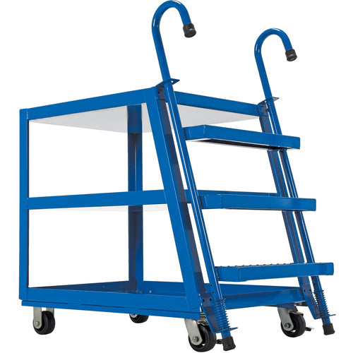 Stock Picker 3 Shelf 22 × 36 Poly/Steel - Exact Tooling