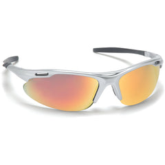 Safety Glasses - Avante, Silver Frame, Ice Org Mirror Lens - Exact Tooling