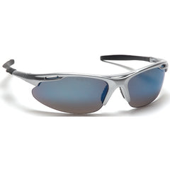 Safety Glasses - Avante, Silver Frame, Ice Blu Mirror Lens - Exact Tooling