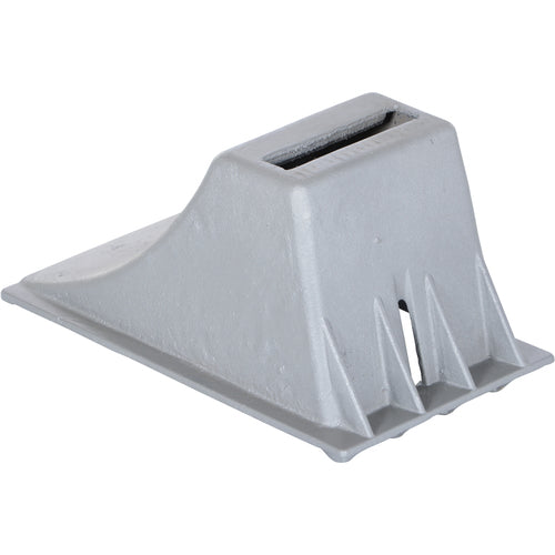 Cast Steel Slope Wheel Chock 15.5 × 8.75 - Exact Tooling