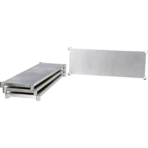 Stainless Steel Shelving Kit 48 × 18″ - Exact Tooling