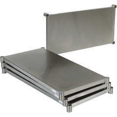 Stainless Steel Shelving Kit 48 × 24″ - Exact Tooling