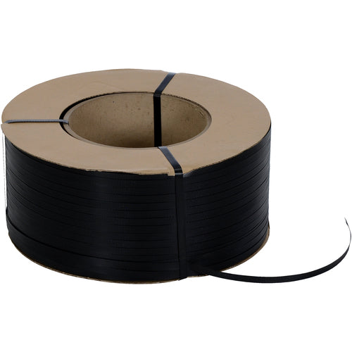Black Poly Strapping 12900 Ft 9 × 8 - Exact Tooling
