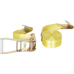 Ratcheting Strap With Flat Hook 27″ - Exact Tooling