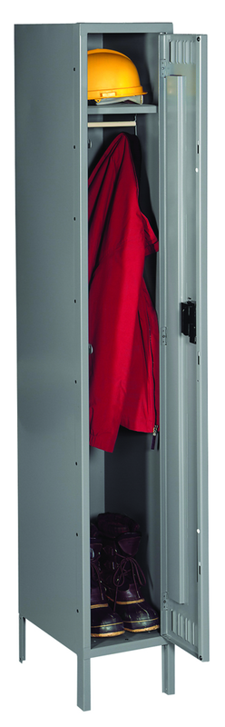 12"W x 18"D x 12"H (72" Total Hgt) 6 High, Box (6 Opns) Knocked-Down, w/6" Legs, 1 Wide - Exact Tooling