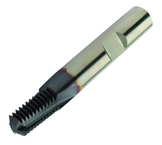 R217.55-199115AC27N 1630 19.9mm 5 Flute CoroMill Plura Solid Carbide Thread Mill w/Cylindrical Shank - Exact Tooling