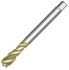 T300-XM100DK-3/4 B150 CoroTap™ 300 Cutting Tap with Sprial Flute - Exact Tooling