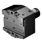 APBA-R-VDI30-25-HP CoroCut® QD Non-Rotating Adaptor - Angled Adjustable Type - Exact Tooling