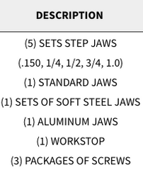 Snap Jaws - Basic 8" Set - Part #  8PKG-001 - Exact Tooling