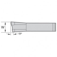 1/8 WOC M40 INSERT RH 12 LEAD - Exact Tooling