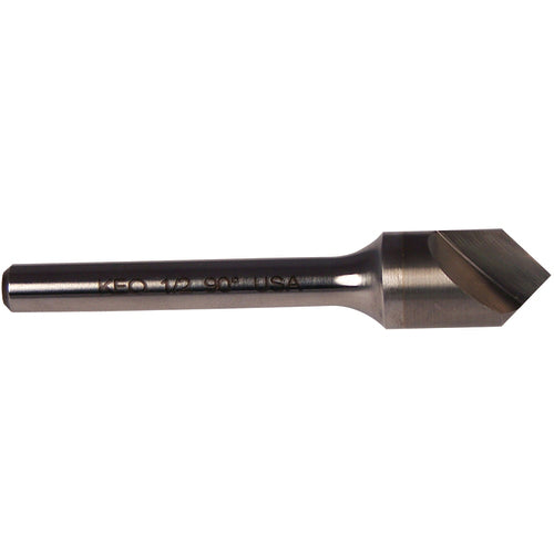 ‎1/4 Size-1/4 Shank-60° Single Flute Countersink - Exact Tooling