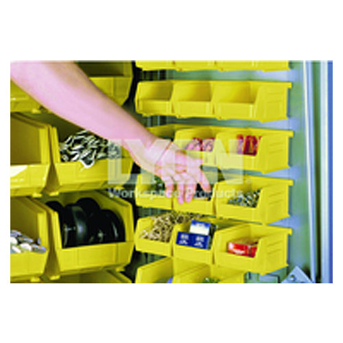 4 1/8″ × 5 3/8″ × 3″ - Yellow Small Plastic Bin - Exact Tooling