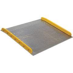 Aluminum Dock Board Steel Curb 10K 54 × 48 - Exact Tooling