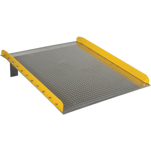 Aluminum Dock Board Steel Curb 10K 60 × 72 - Exact Tooling