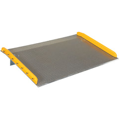 Aluminum Dock Board Steel Curb 10K 72 × 48 - Exact Tooling