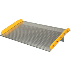 Aluminum Dock Board Steel Curb 15K 48 × 42 - Exact Tooling